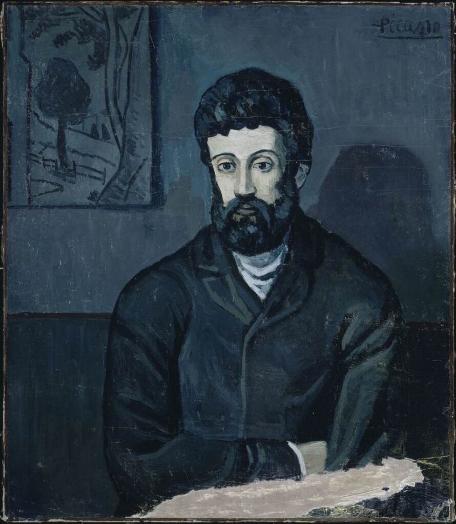 Pablo Picasso - Portrait d'homme (Imagem: Musée Picasso-Paris)