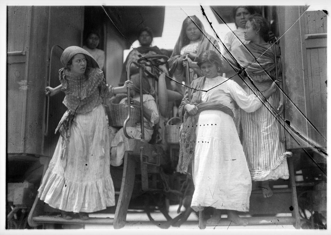 Gerónimo Hernandez - Mujeres En La Estación de Buenavista (Foto: Secretaria de Cultura Nah Sinafo FN México/Divulgação)