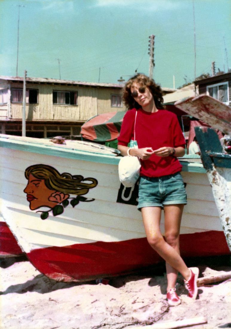 Ana Cristina Cesar, Valparaíso - Chile, fev. 1983 (Foto: Waldo Cesar/Acervo Ana Cristina Cesar/IMS)
