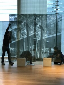 Montagem da instalação de Veronika Kellndorfer, em Oslo (Fotos: Cortesia da artista)