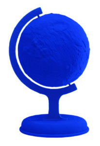Globe Terrestre Bleu (1988), de Yves Klein (Foto: Divulgação)